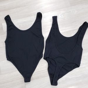 NWOT Iron Fist Classic Ribbed Black Bodysuit